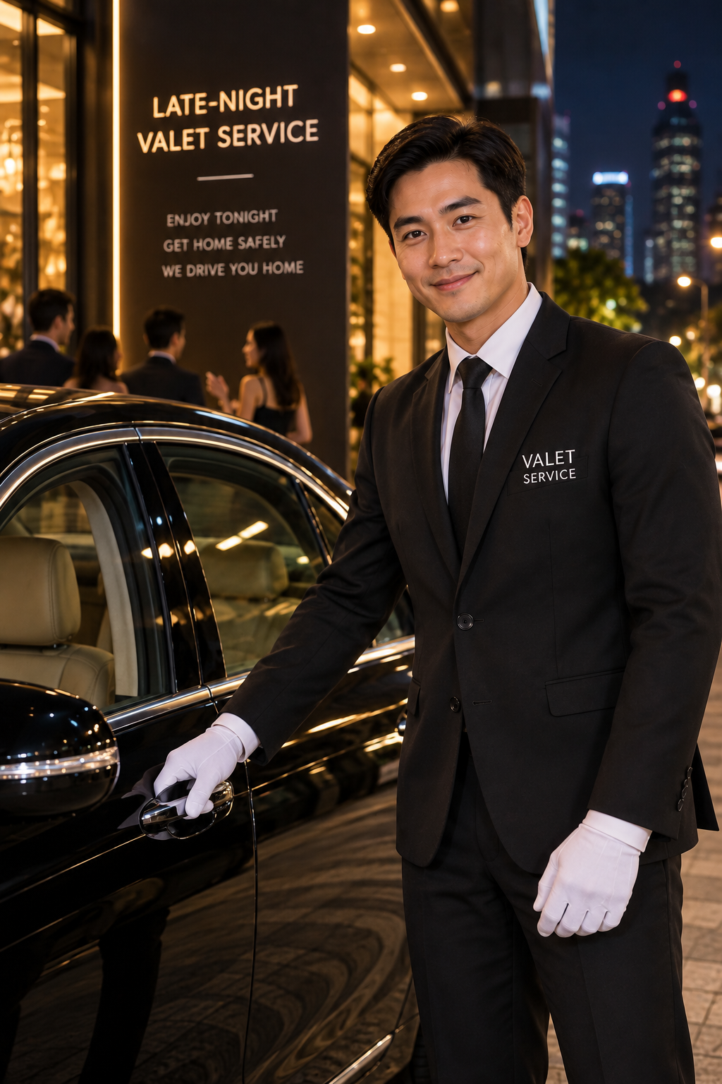 Late-Night Valet Service